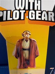 STAR WARS REVENGE OF THE SITH OBI WAN KENOBI WITH PILOT GEAR HASBRO